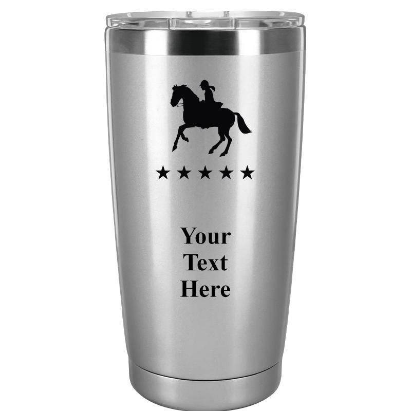 TUMBLER 20OZ SILVER