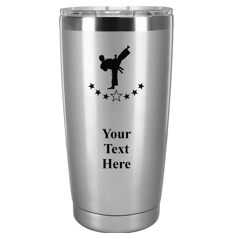 TUMBLER 20OZ SILVER
