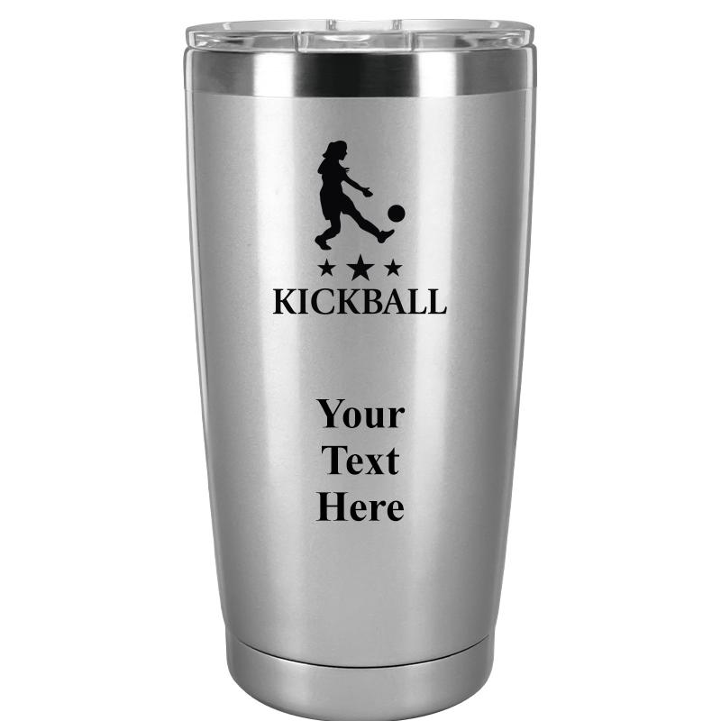 TUMBLER 20OZ SILVER