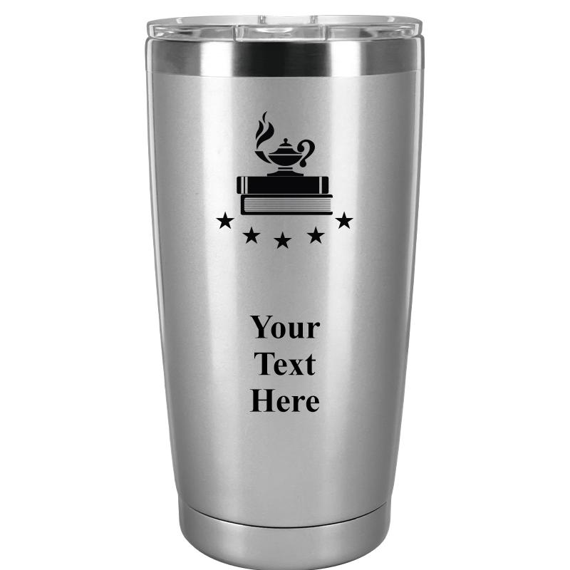 TUMBLER 20OZ SILVER