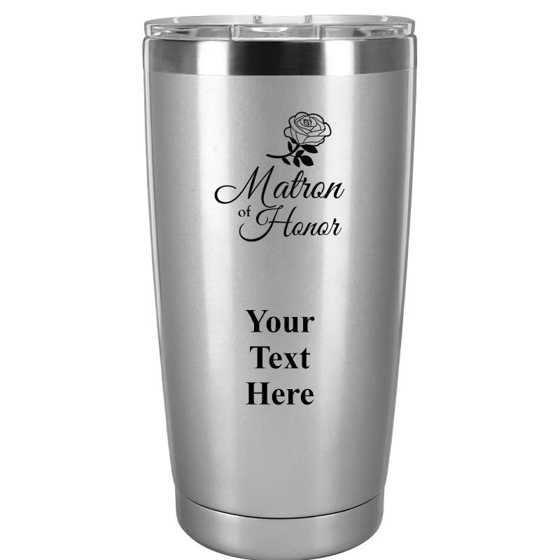 TUMBLER 20OZ SILVER