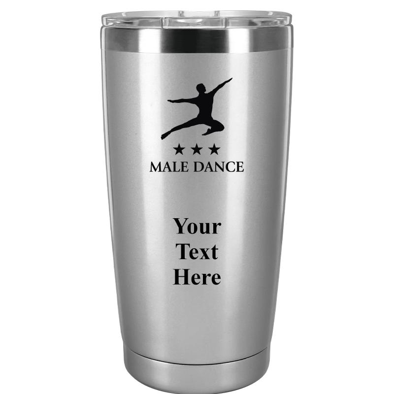TUMBLER 20OZ SILVER