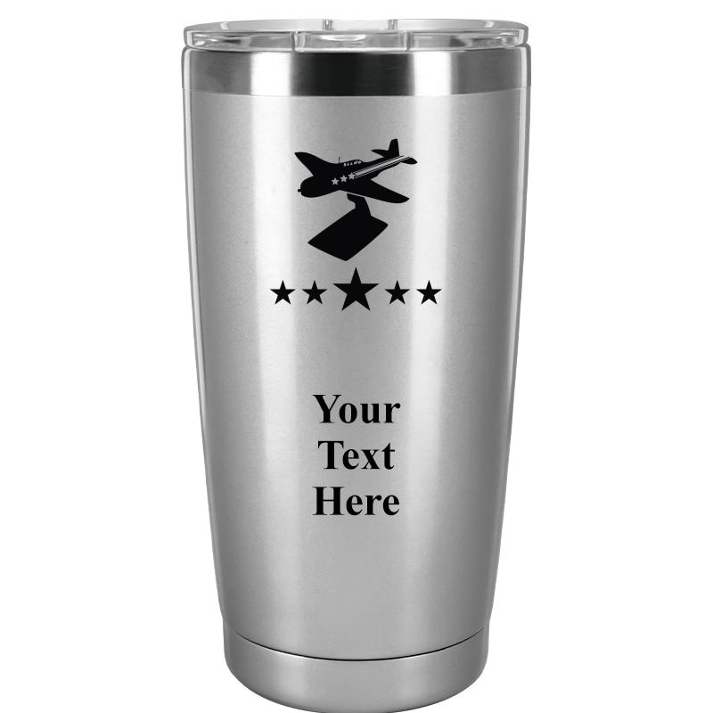 TUMBLER 20OZ SILVER