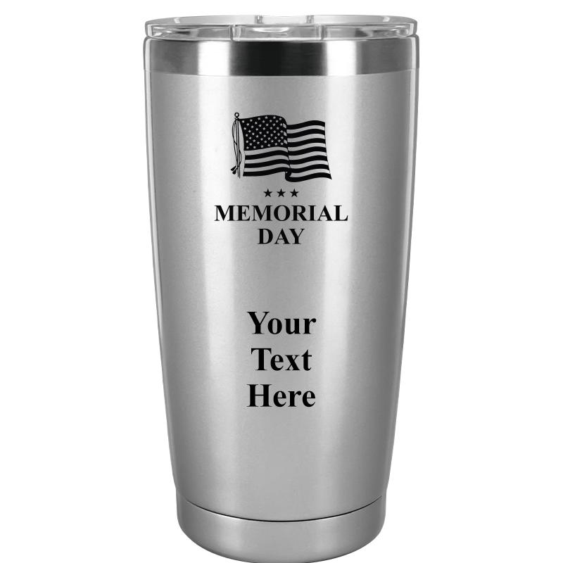 TUMBLER 20OZ SILVER