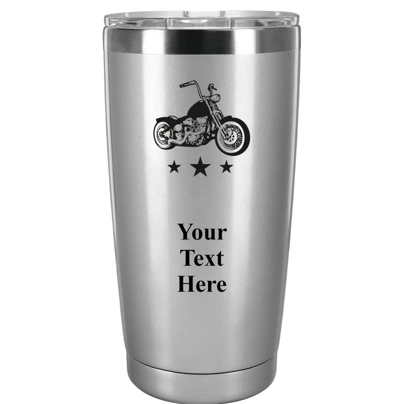 TUMBLER 20OZ SILVER
