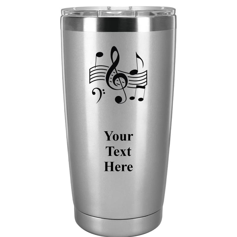 TUMBLER 20OZ SILVER