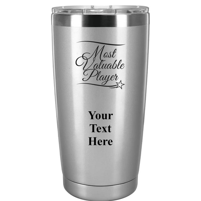 TUMBLER 20OZ SILVER