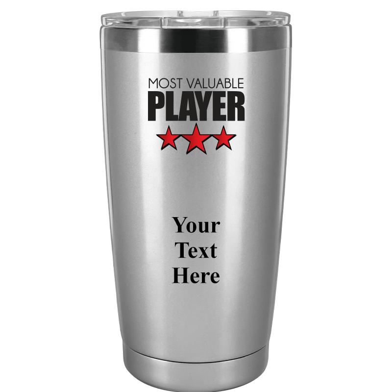 TUMBLER 20OZ SILVER