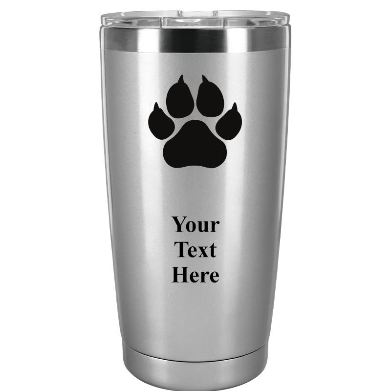 TUMBLER 20OZ SILVER