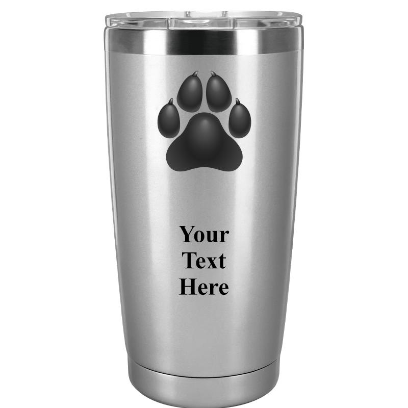 TUMBLER 20OZ SILVER