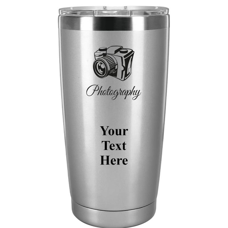 TUMBLER 20OZ SILVER