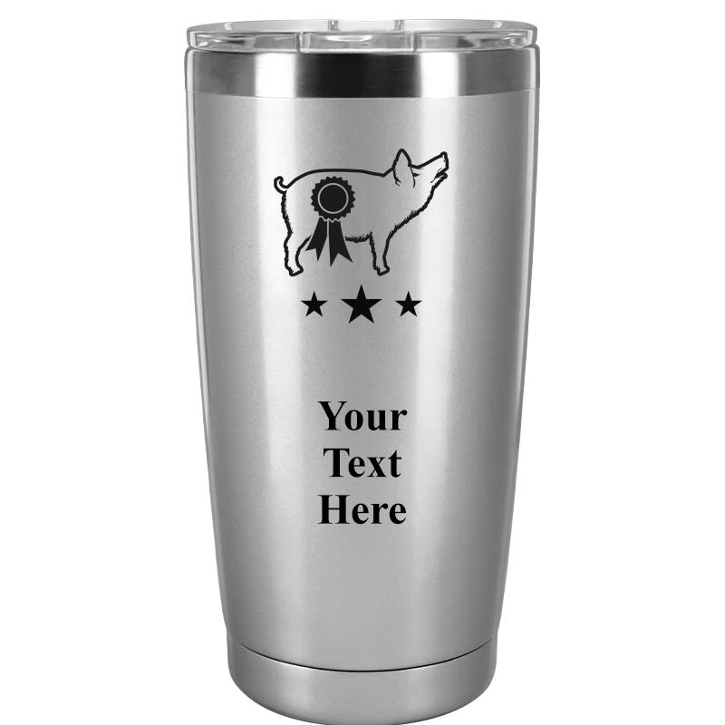 TUMBLER 20OZ SILVER