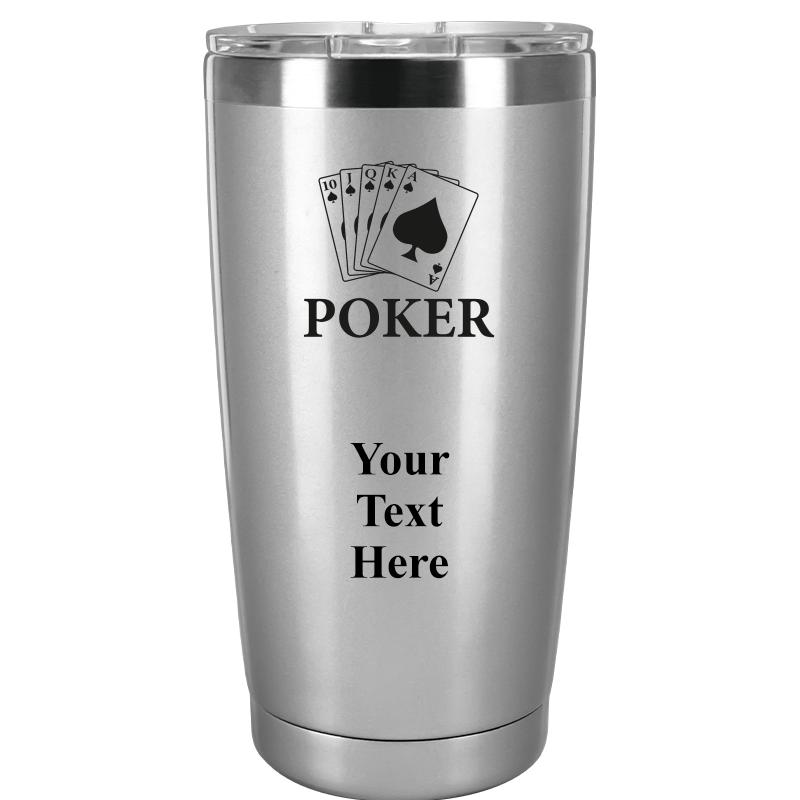 TUMBLER 20OZ SILVER