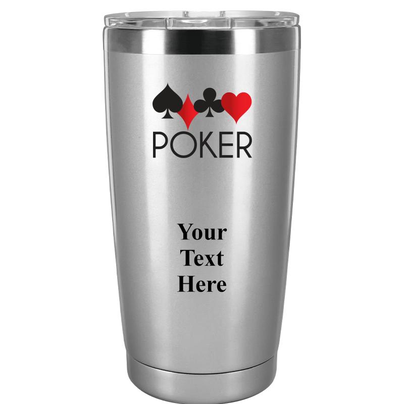 TUMBLER 20OZ SILVER
