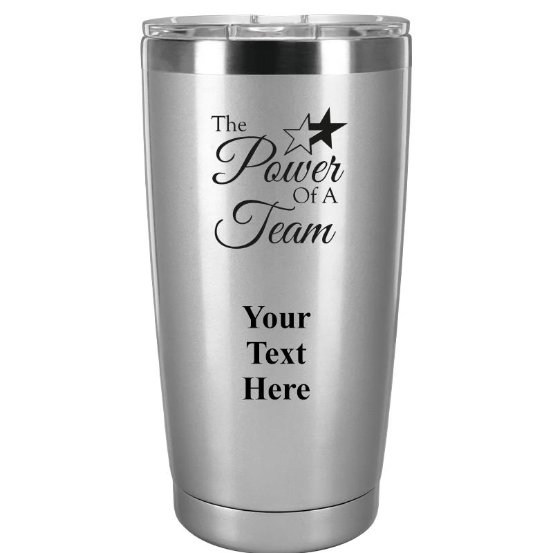 TUMBLER 20OZ SILVER
