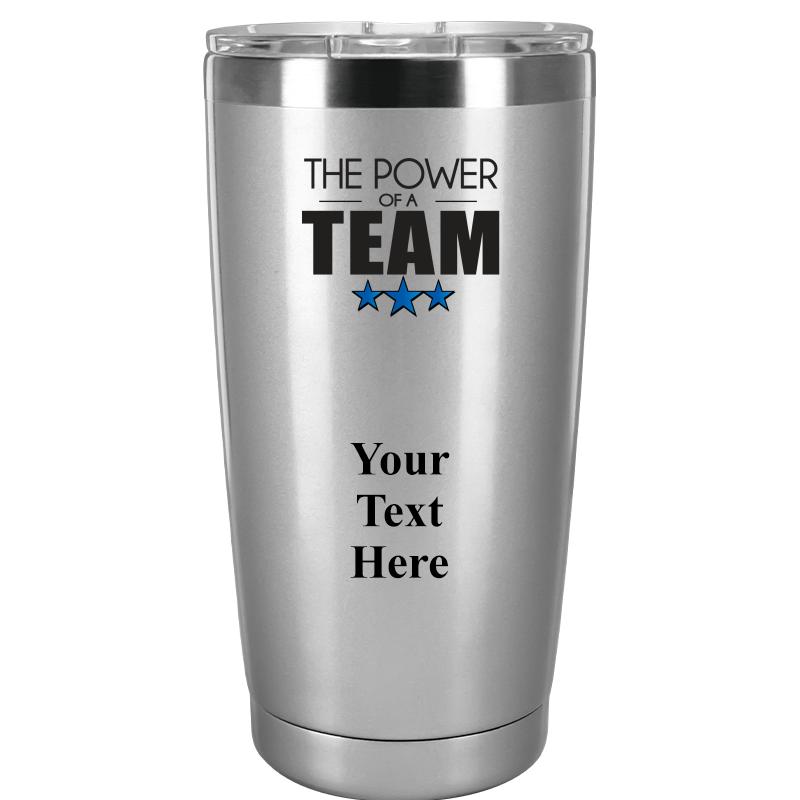 TUMBLER 20OZ SILVER
