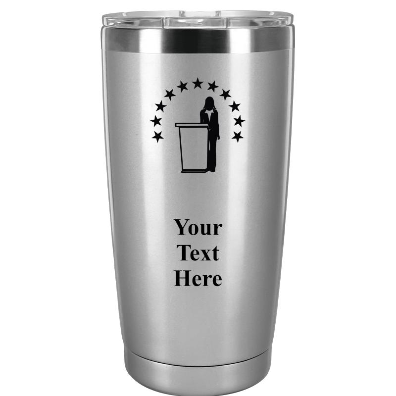 TUMBLER 20OZ SILVER