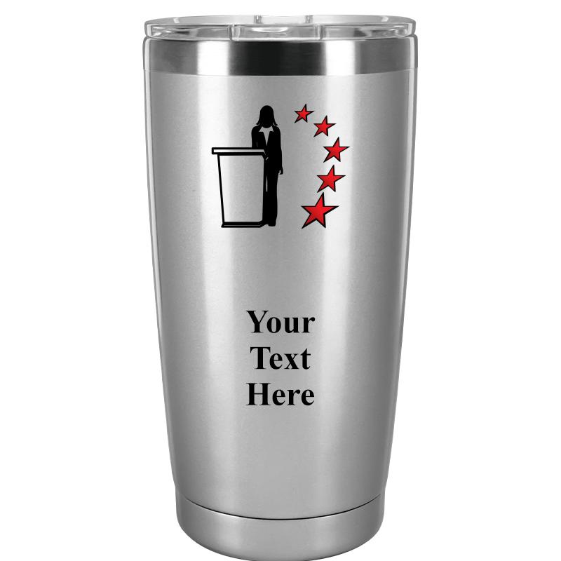 TUMBLER 20OZ SILVER
