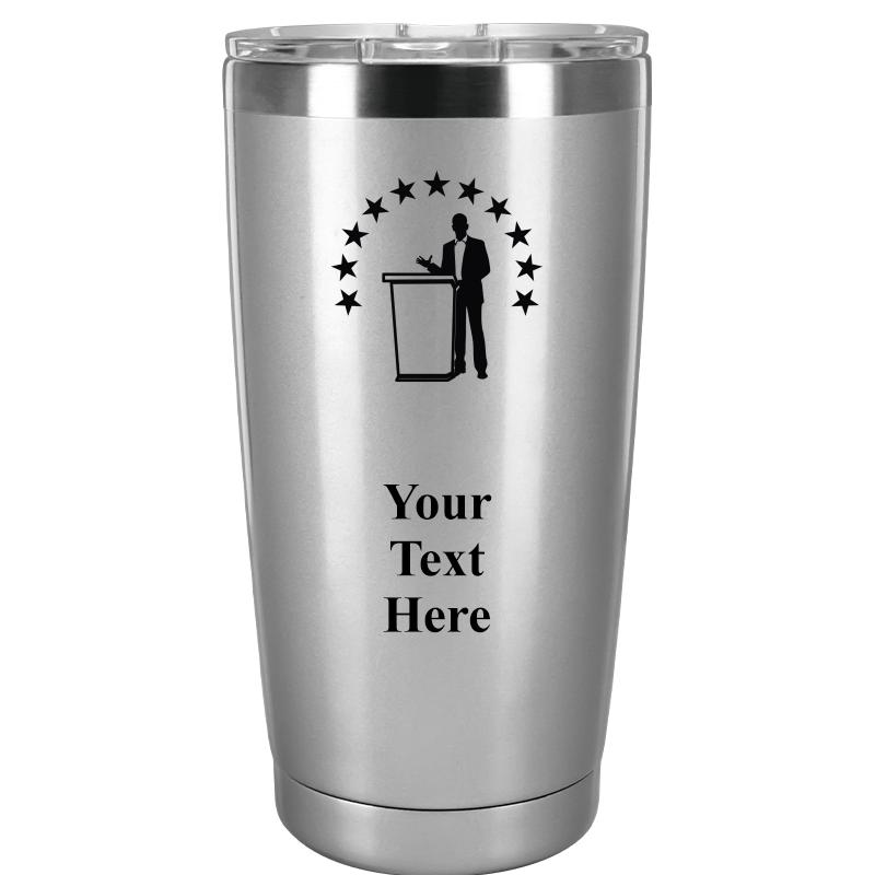 TUMBLER 20OZ SILVER