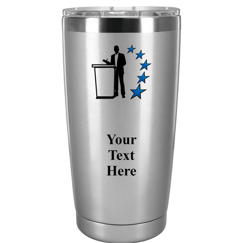 TUMBLER 20OZ SILVER