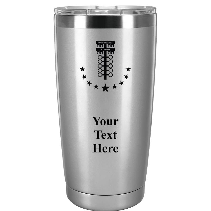 TUMBLER 20OZ SILVER