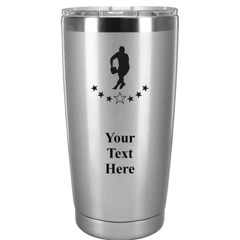 TUMBLER 20OZ SILVER