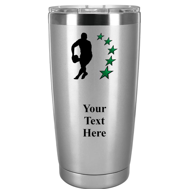TUMBLER 20OZ SILVER