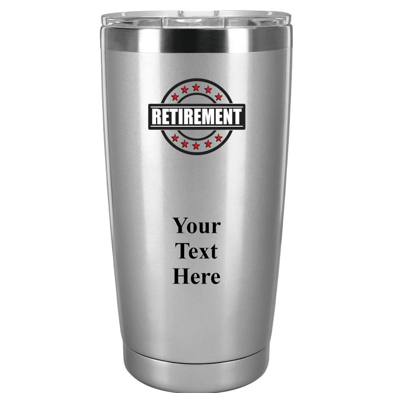TUMBLER 20OZ SILVER