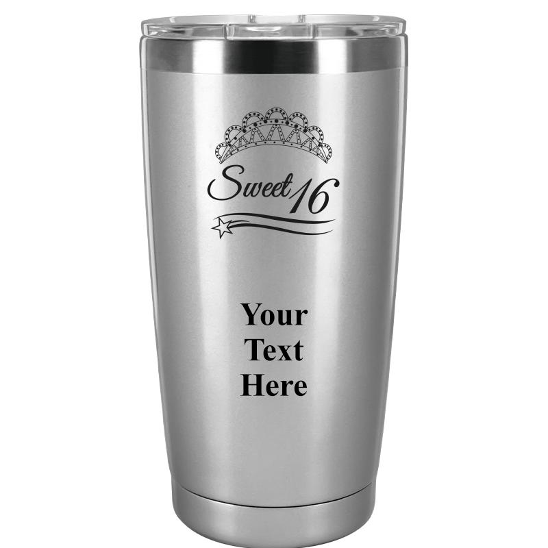 TUMBLER 20OZ SILVER