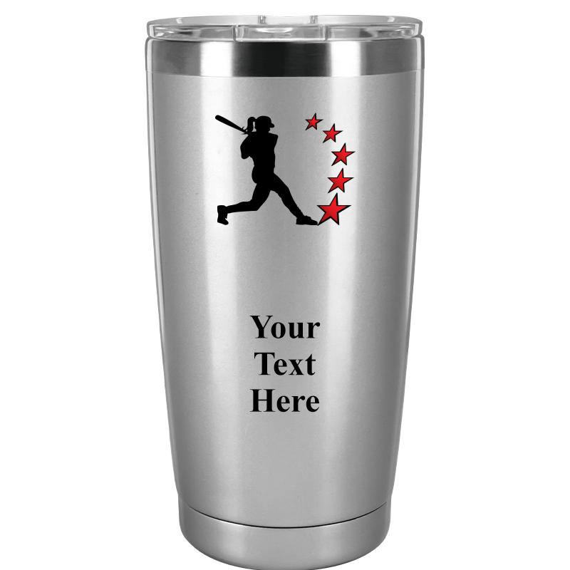 TUMBLER 20OZ SILVER