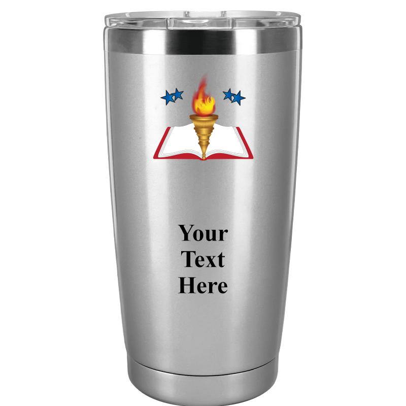 TUMBLER 20OZ SILVER