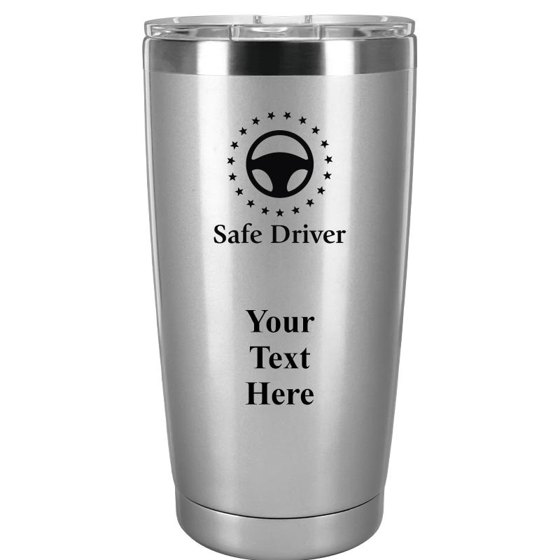 TUMBLER 20OZ SILVER