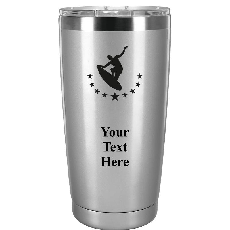 TUMBLER 20OZ SILVER