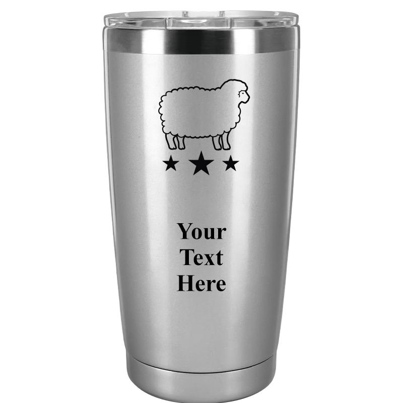 TUMBLER 20OZ SILVER