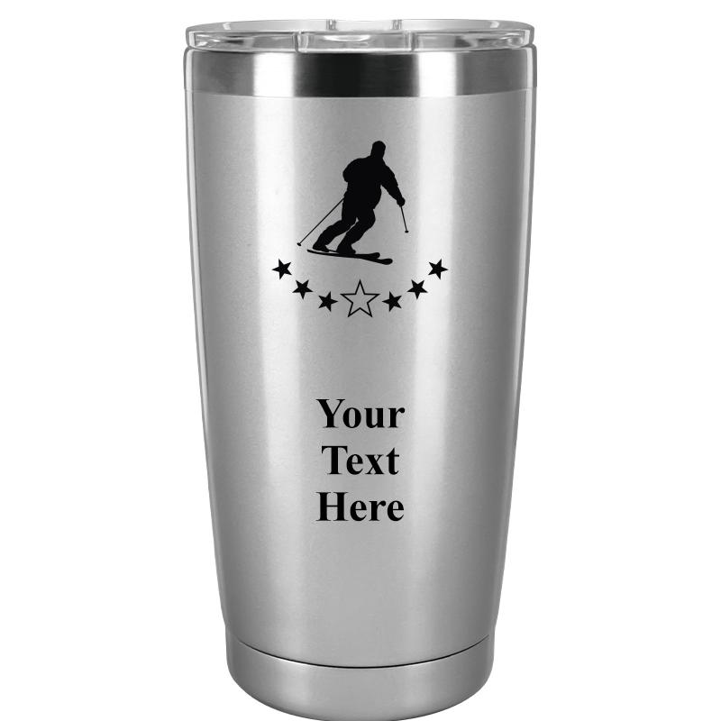TUMBLER 20OZ SILVER