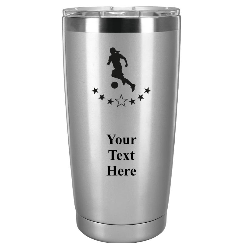 TUMBLER 20OZ SILVER