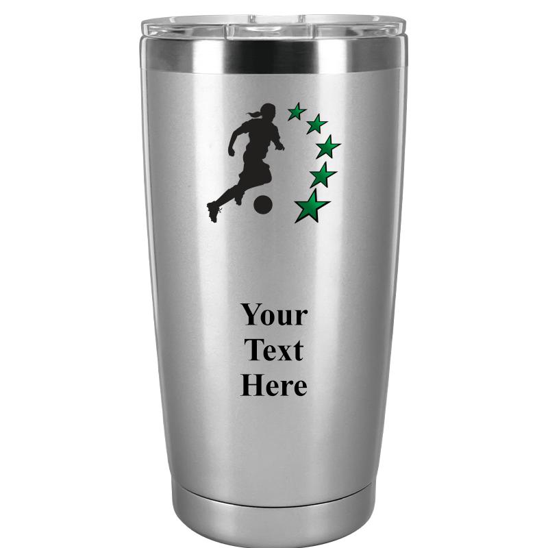 TUMBLER 20OZ SILVER