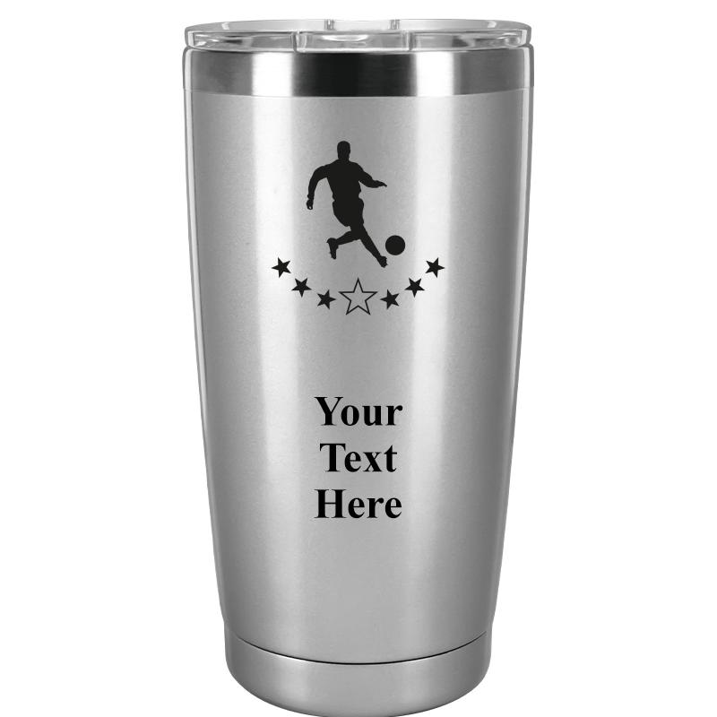 TUMBLER 20OZ SILVER