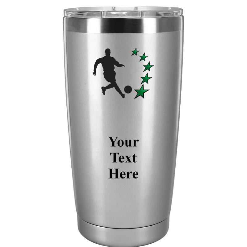 TUMBLER 20OZ SILVER