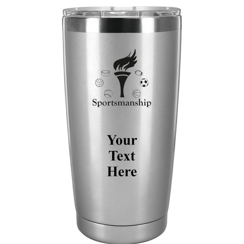 TUMBLER 20OZ SILVER