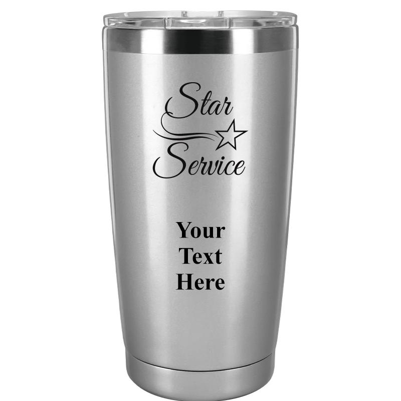 TUMBLER 20OZ SILVER