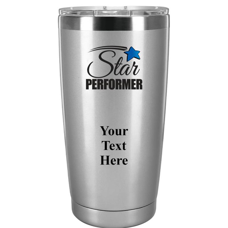 TUMBLER 20OZ SILVER