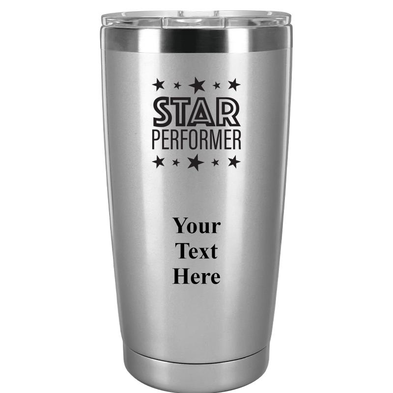 TUMBLER 20OZ SILVER