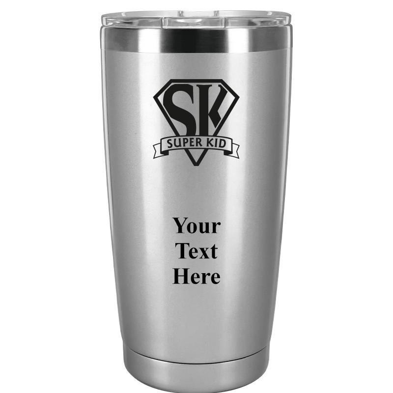 TUMBLER 20OZ SILVER