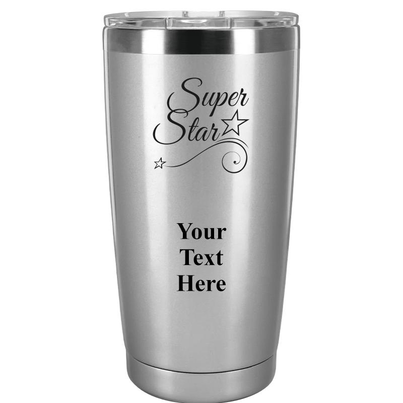 TUMBLER 20OZ SILVER