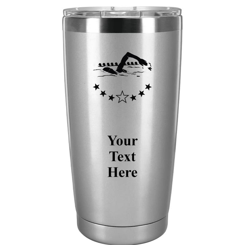 TUMBLER 20OZ SILVER
