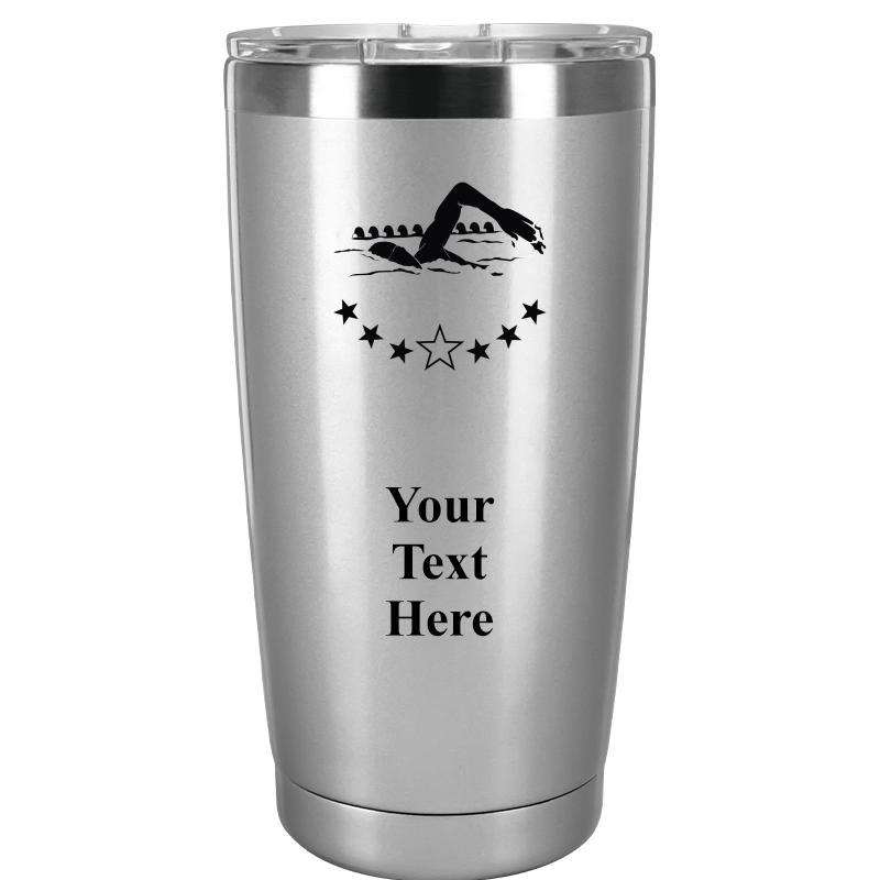 TUMBLER 20OZ SILVER