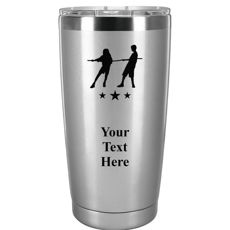 TUMBLER 20OZ SILVER