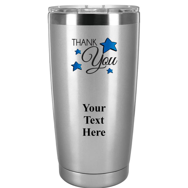 TUMBLER 20OZ SILVER