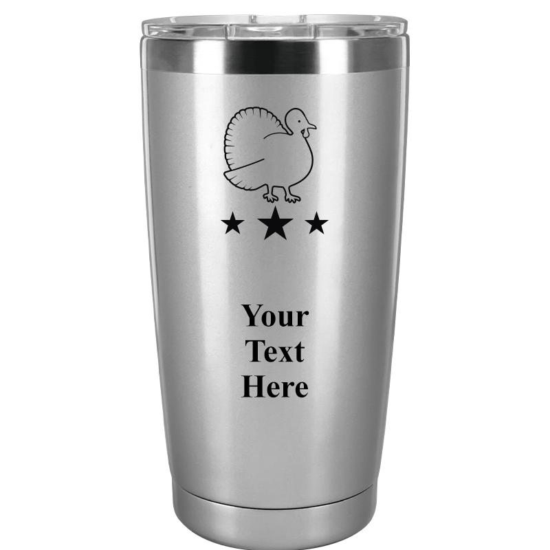 TUMBLER 20OZ SILVER
